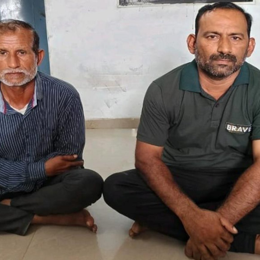 द्वारका में पकड़ाए दो शख्स का पाकिस्तानी कनेक्शन:आरोपियों ने गांव के एक युवक को पाकिस्तान के खिलाफ कुछ न बोलने की धमकी दी थी