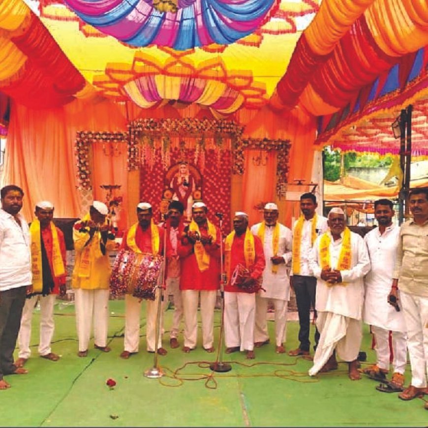 अहिल्यादेवींचे चरित्र, कार्य, जीवनातील संघर्षगाथा ओव्यांच्या माध्यमातून कथन:मंगळवेढ्यात पुण्यश्लोक अहिल्यादेवी होळकर जयंतीनिमित्त आयाेजन