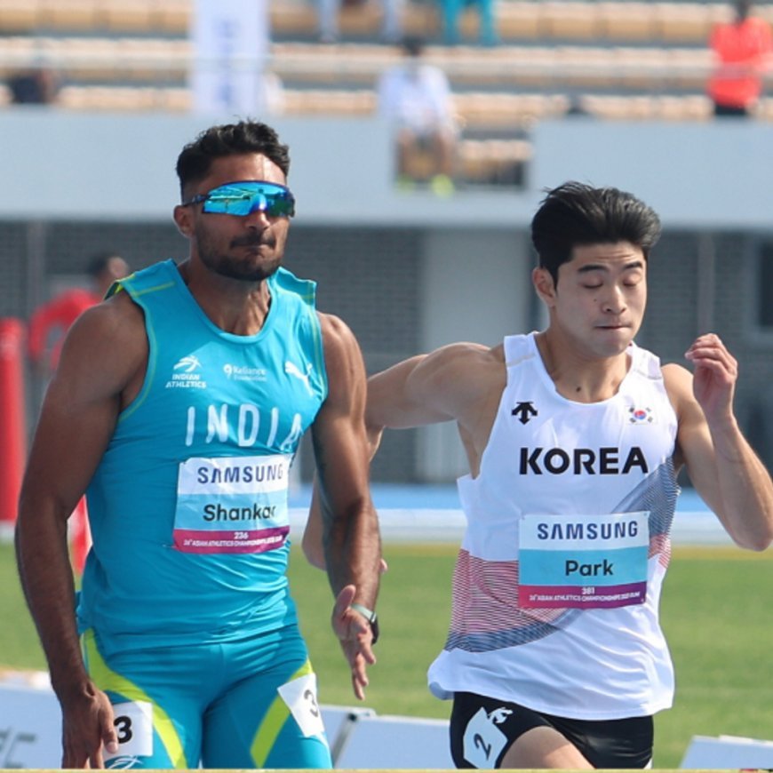 आशियाई अॅथलेटिक्स चॅम्पियनशिप:4x400 मीटर मिश्र रिलेमध्ये भारताला दुसरे सुवर्ण, डेकॅथलॉनमध्ये तेजस्विनला रौप्य; एकूण पदके 8