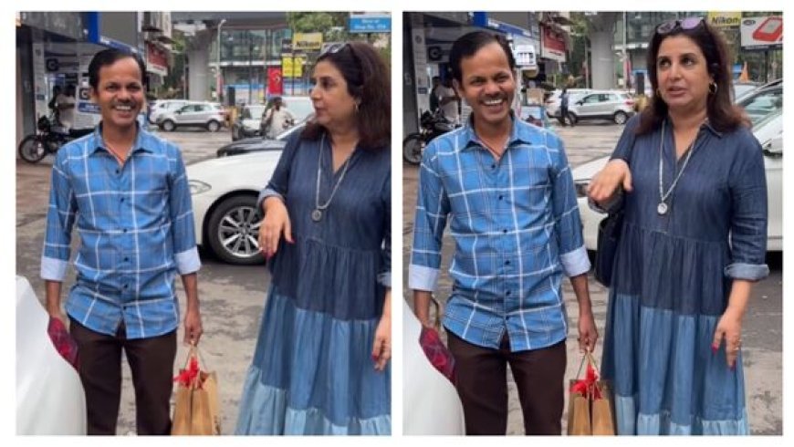 'আঙ্কেল কিসকো বোলা?' কুক দিলীপকে নিয়ে পাপারাজ্জির মন্তব্য, কষে ধমক লাগালেন ফারহা খান