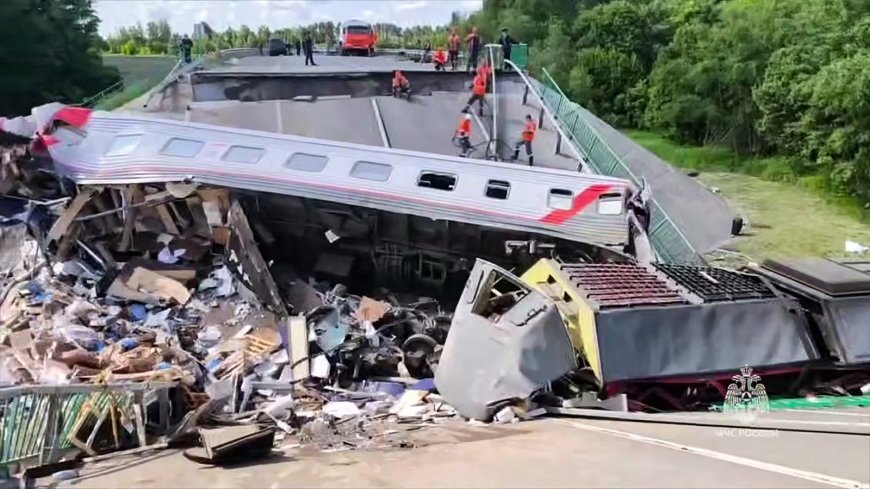 Seven killed in bridge blasts in Russian regions bordering Ukraine on eve of peace talks