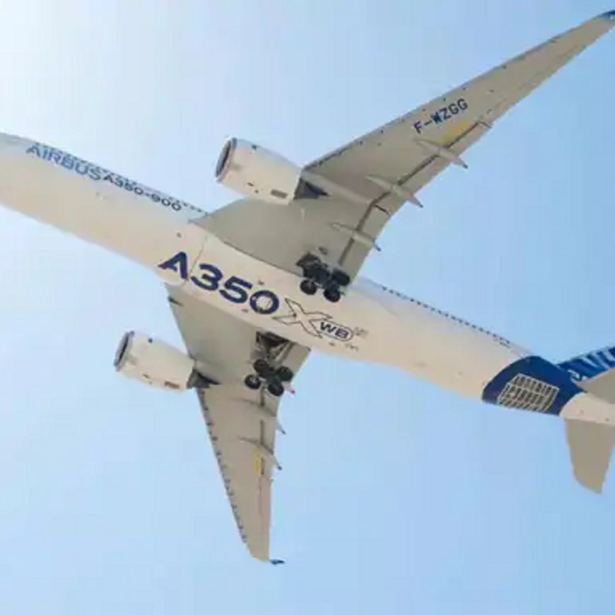 इंडिगोने 30 नवीन एअरबस A350 विमानांची ऑर्डर दिली:सुमारे 40,00 कोटी रुपयांना झाला करार; 2027 पासून सुरू होईल डिलिव्हरी