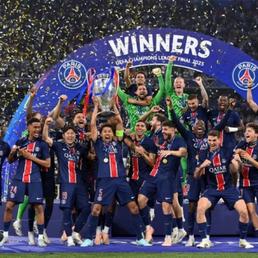 PSGने प्रथमच UEFA चॅम्पियन्स लीगचे जेतेपद जिंकले:इंटर मिलानला 5-0ने हरवले; प्रशिक्षक लुईस एन्रिक यांनी विजय मुलीला समर्पित केला