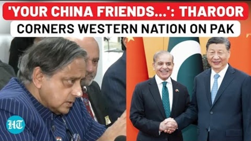 Full Speech: Shashi Tharoor Corners Western Nation With China Jibe On Pakistan Terror| Sindoor,India