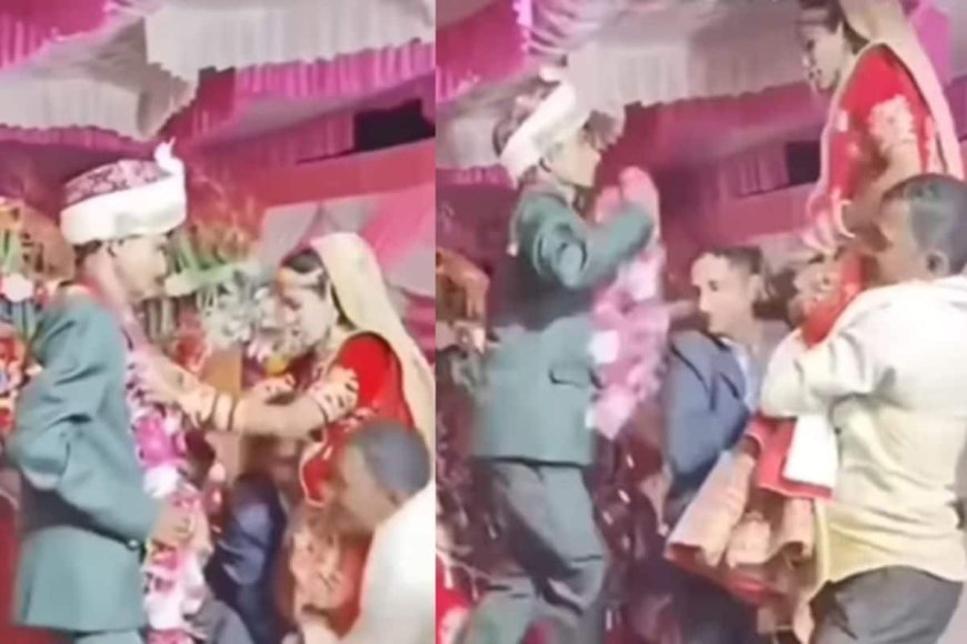 जयामाला मुश्किल बना रहे थे दुल्हन के रिश्तेदार, दूल्हा था धुन का पक्का...