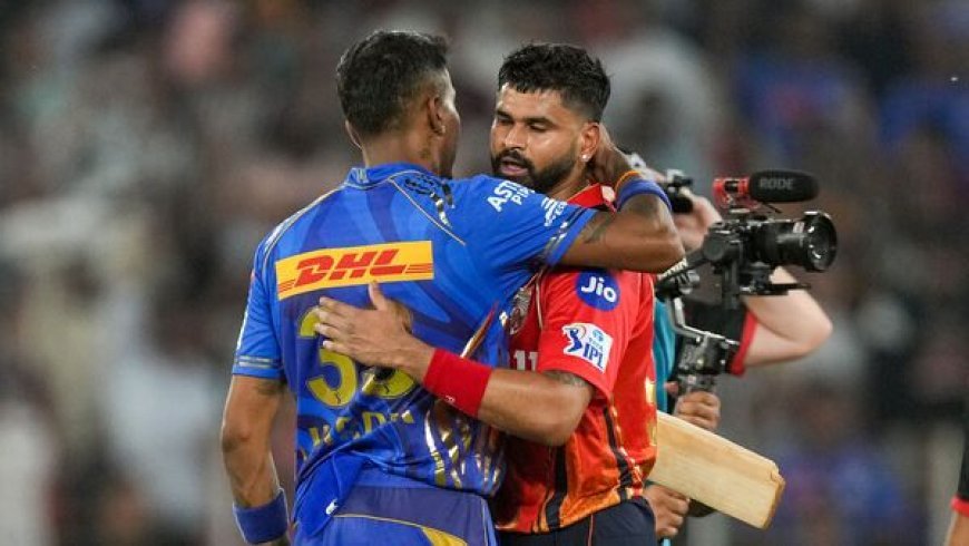 একেই হার, তার উপর একই দোষ করেও, PBKS-এর নেতা শ্রেয়সের চেয়ে বেশি জরিমানার শাস্তি পেলেন MI অধিনায়ক হার্দিক