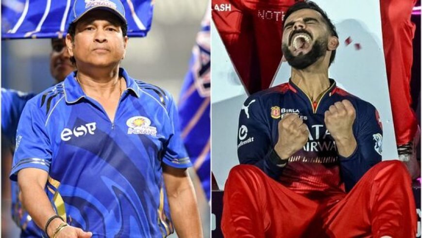প্রায় সব ICC ট্রফি জয়ের পর IPL-ও কোহলির! ১৮ নম্বর জার্সির মালিককে কুর্নিশ সচিনের