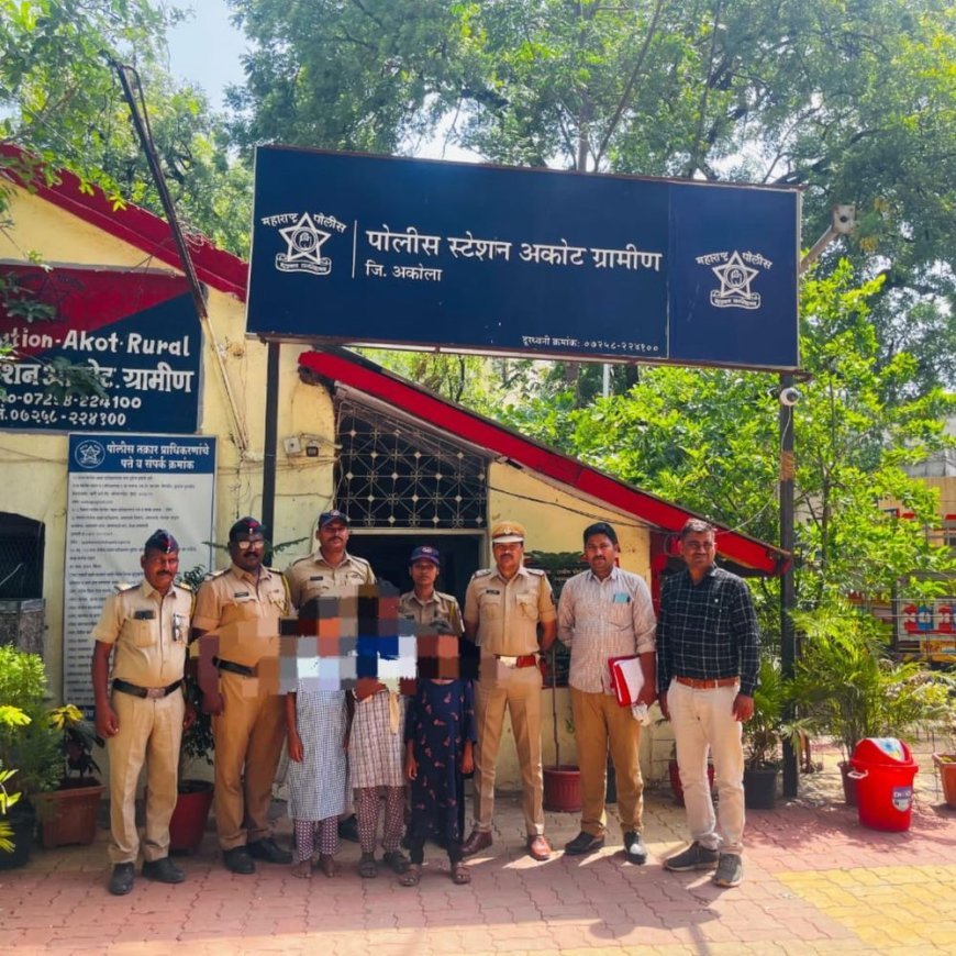 बकऱ्या चारण्यासाठी गेलेल्या 3 मुली झाल्या होत्या बेपत्ता:10 किमी पायी चालत गेल्या, पोलिसांनी तीन तासातच शोधल्या