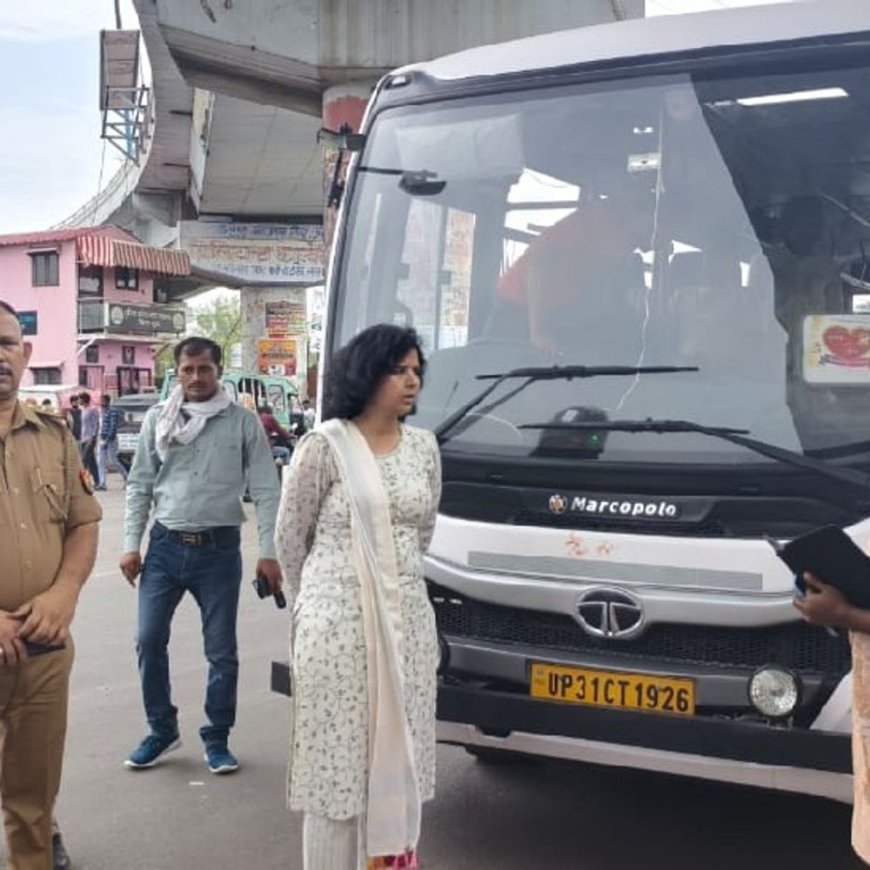 लखनऊ में जाम फैलाने वालों पर डीएम की सख्ती:दो दिन में 88 चालान, 41 वाहन सीज: क्लार्क अवध से अर्जुनगंज तक चला बड़ा अभियान