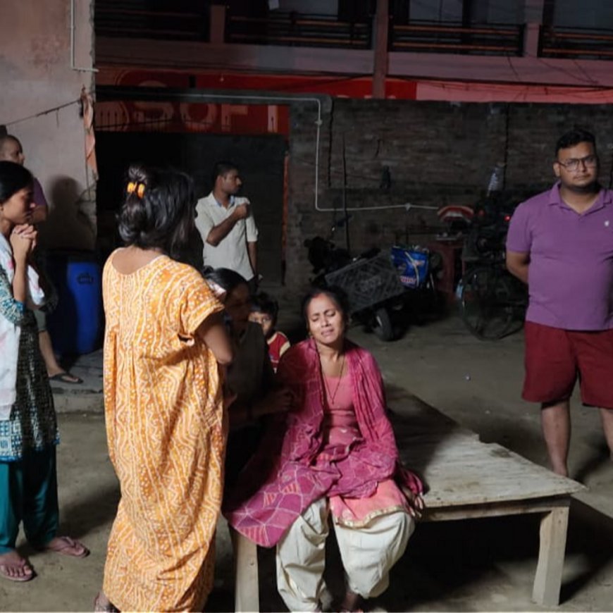 लखनऊ में भांजे ने की मामा की हत्या:धारदार हथियार से काटा गला, दीवार तोड़कर भागा आरोपी