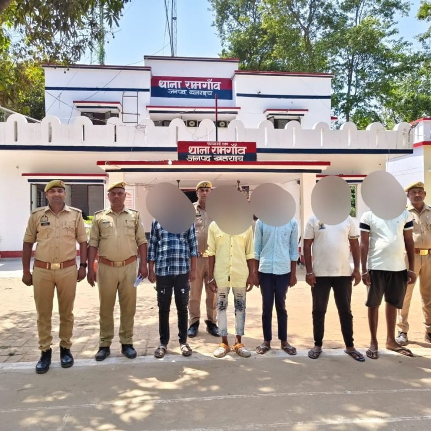 पाकिस्तान जिंदाबाद के नारे लगाने वाले पांच गिरफ्तार:वीडियो सामने आने पर कार्रवाई, मंदिर में मूर्ति खंडित करने का भी आरोप
