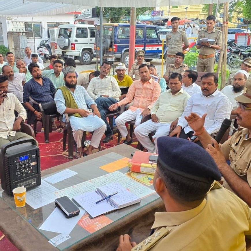 लखनऊ में बकरीद पर एसीपी की अपील:प्रतिबंधित पशुओं की कुर्बानी न करें; खुले में न काटें, कुर्बानी का वीडियो न बनाएं
