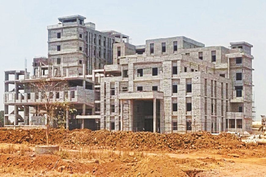 CG Medical Collage: सात मंजिला अकादमिक भवन का कार्य जोरो पर, लाइब्रेरी, रिसर्च रूम, लैब की होगी सुविधा