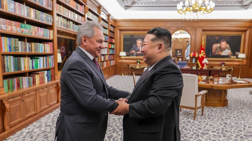 Russia security chief discusses Ukraine with North Korea's Kim Jong Un