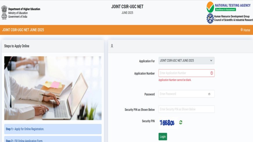CSIR UGC NET June 2025 registration begins at csirnet.nta.ac.in, direct link to apply here