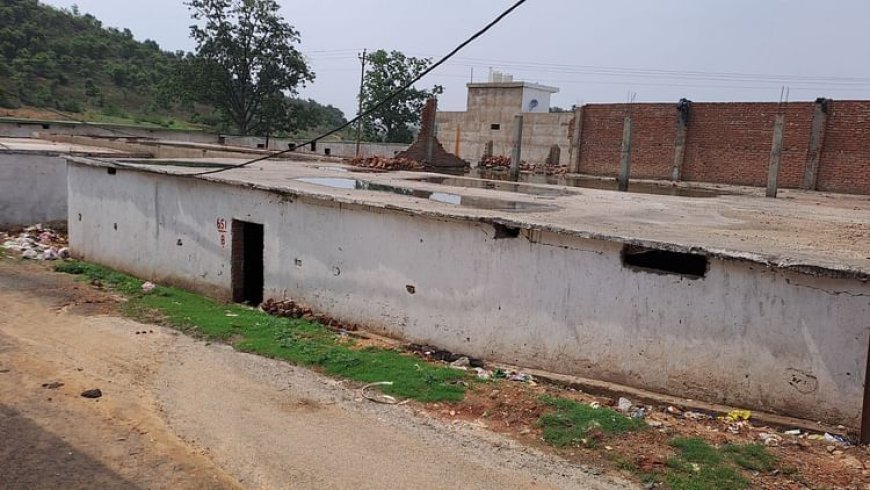 मोरवा विस्थापन: मुआवजे के लिए यहां छह महीने में बनवा लिए 200 मकान, विस्थापन के जद में हैं 30 हजार परिवार