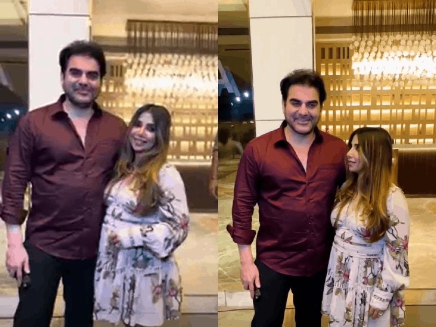 અરબાઝ-શૂરા ખાનના ઘરે કિલકારી ગૂંજશે?:પેપ્સના પ્રેગ્નેન્સીના સવાલ પર કપલ શરમાતાં શરમાતાં હસ્યું; એક્ટરે કહ્યું- ક્યારેક ક્યારેક સમજવાનો પ્રયાસ કરો