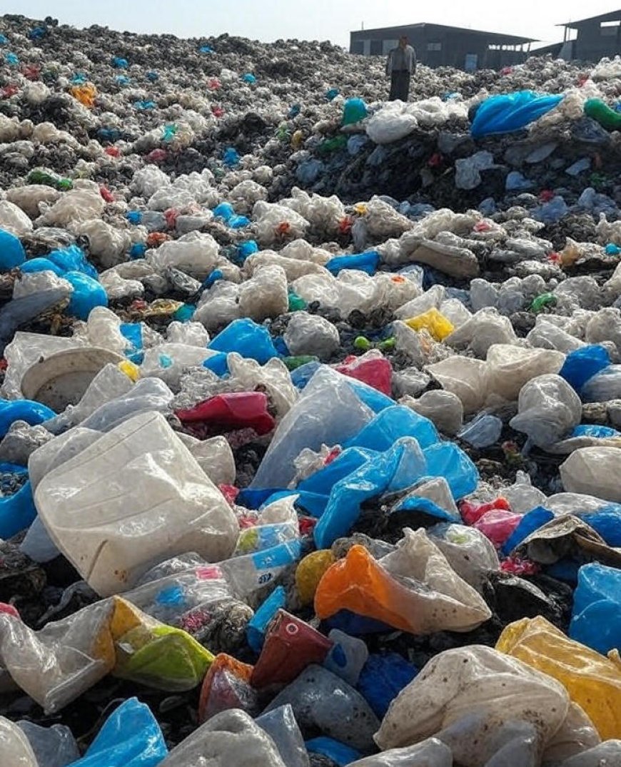 Plastic Waste Management Crisis: Local Report Reveals 7% Mixed Waste in Landfill Content