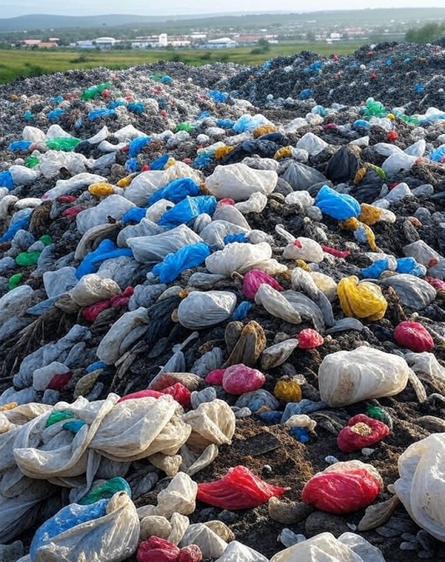 Plastic Waste Management Crisis: Local Report Reveals 7% Mixed Waste in Landfill Content