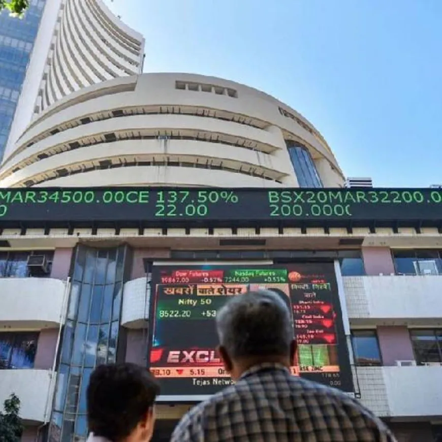 सेन्सेक्स 200 अंकांनी घसरून 81,250 वर:निफ्टी देखील 50 अंकांनी घसरला; ऑटो आणि एफएमसीजी शेअर्स वधारले