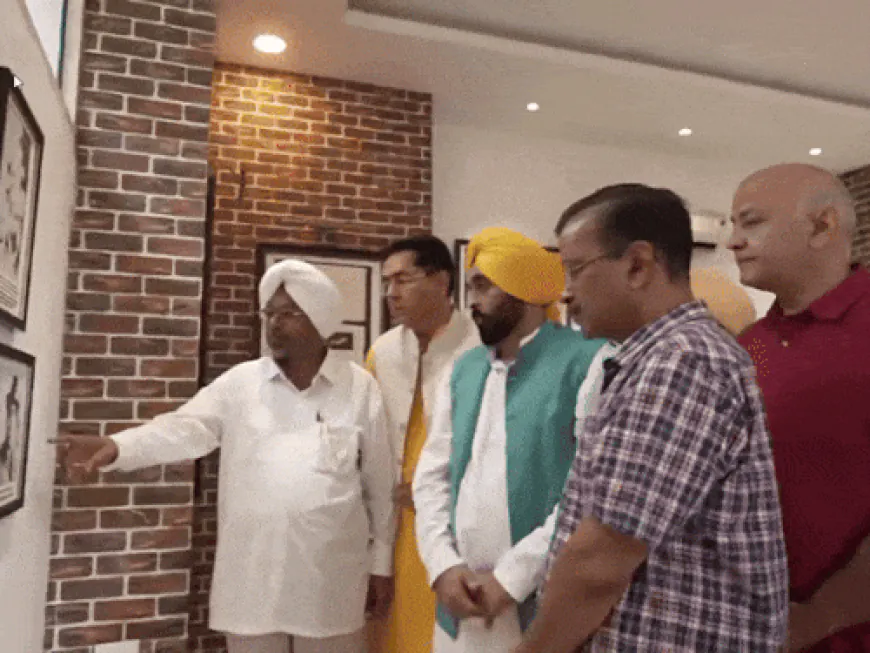 संगरूर पहुंचे केजरीवाल बोले- हमने सबसे बड़ा तस्कर पकड़ा:किसी से नहीं डरती AAP, कांग्रेस-अकाली दल और भाजपा ने सब बर्बाद किया