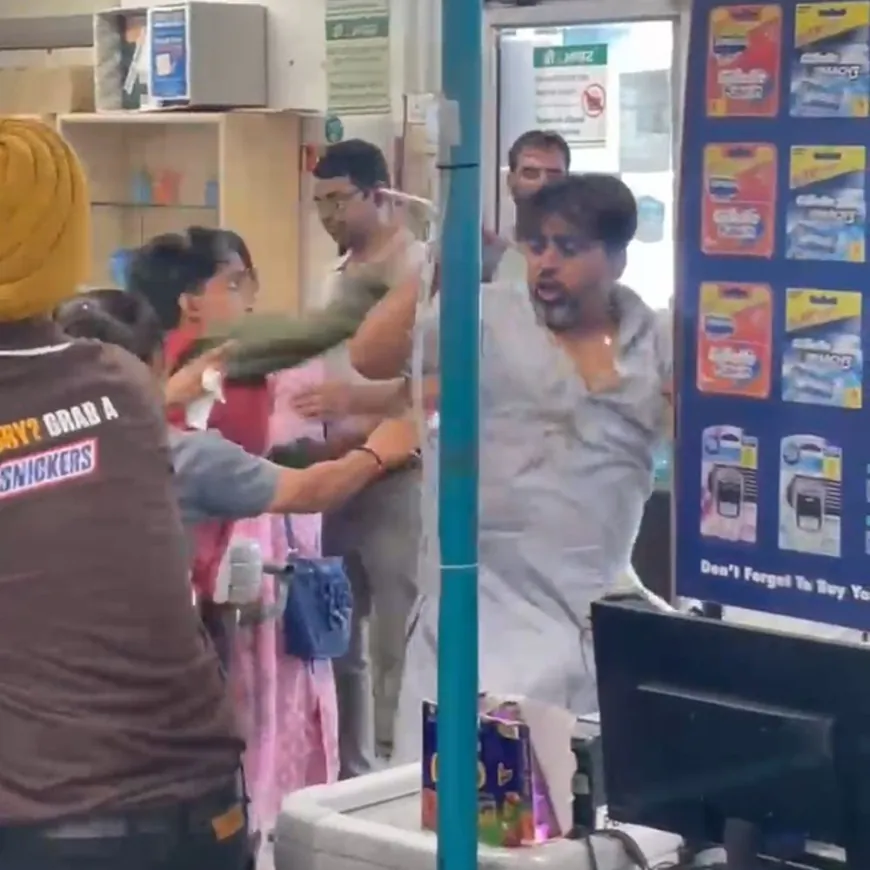 डी-मार्ट में ग्राहक और कर्मचारी के बीच विवाद, हाथापाई के बाद माहौल गरमाया, शिकायत