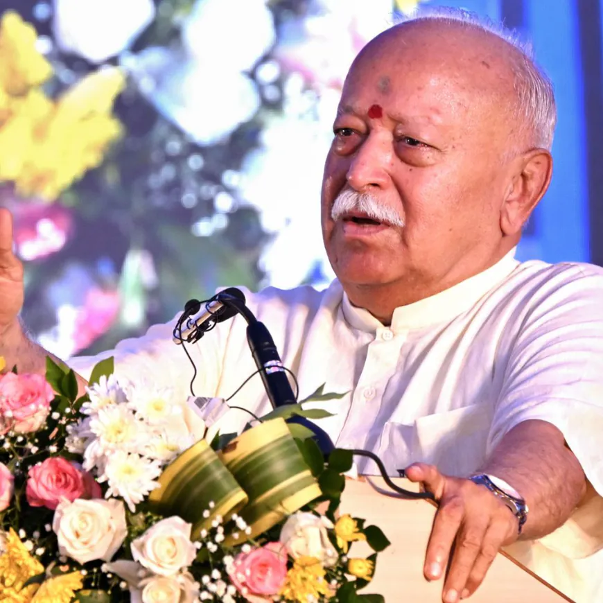 भागवत म्हणाले- संस्कृत ही सर्व भाषांची जननी:ती बोलीभाषा बनवणे आवश्यक; केवळ समजायला नको तर बोलली पाहिजे