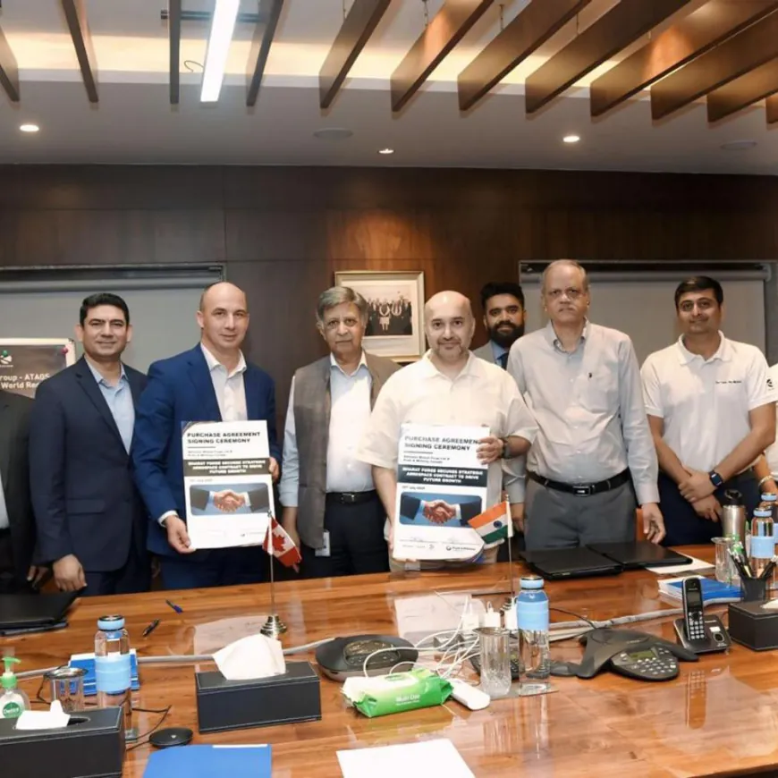 भारत फोर्ज लिमिटेडचा प्रॅट ॲण्ड व्हिटनी कॅनडासोबत करार:एरोइंजिन ॲप्लिकेशनसाठी उच्च कार्यक्षमतेची उत्पादने तयार होणार
