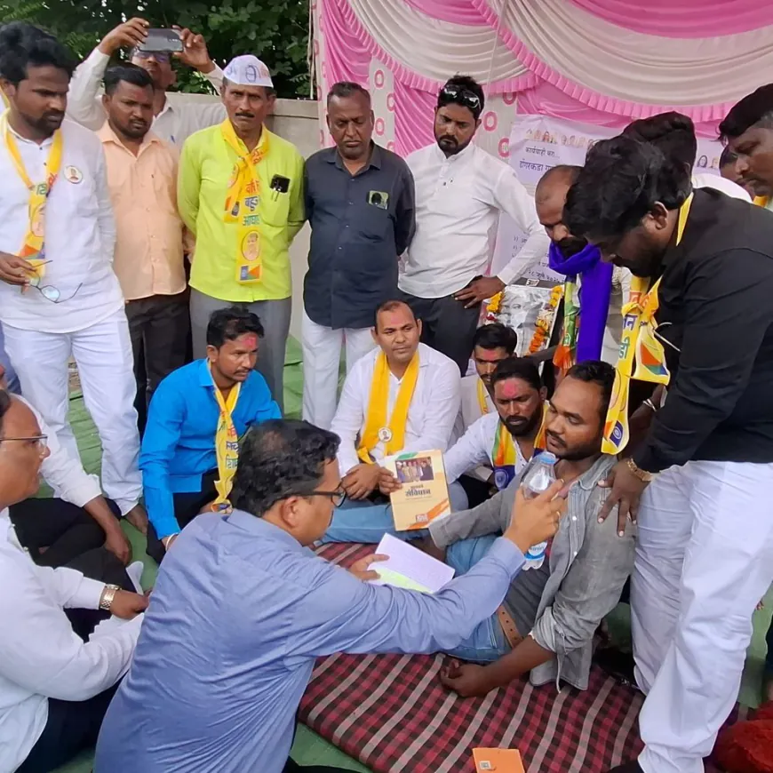डोंगरकडा येथील ग्रामसेवक तडकाफडकी निलंबित:कार्यारंभ आदेशामध्ये अनियमितता केल्याचा आरोप, गावकऱ्याचे उपोषण मागे