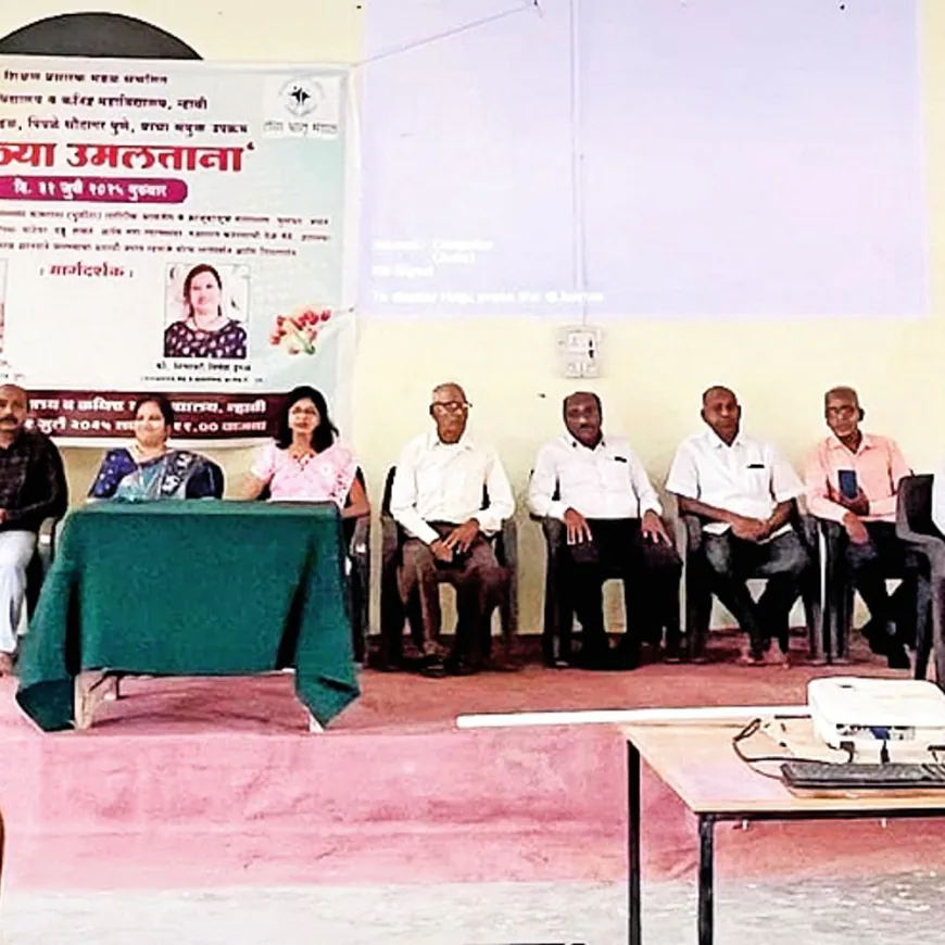 भारत विद्यालयात मुलींचे समुपदेशन:माता पालक व मुलींच्या समस्यांवर नाटिकेद्वारे करण्यात आले मार्गदर्शन