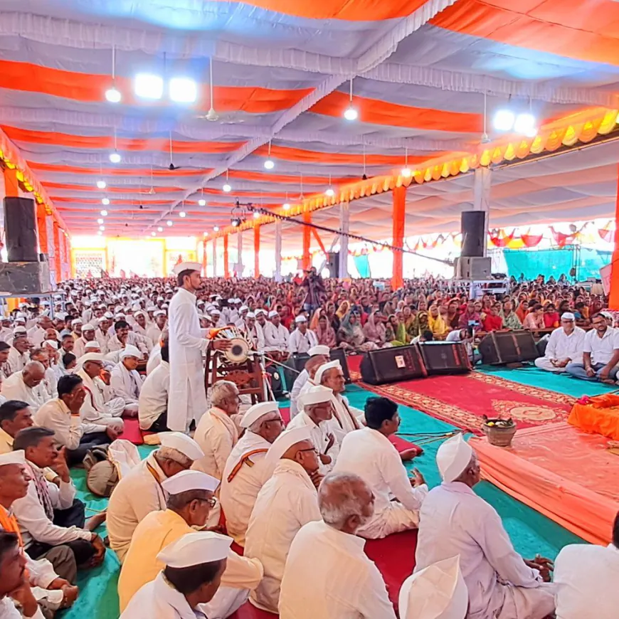 बहिणाईंचे विचार आजही भक्तांसाठी मार्गदर्शक:तलवाडा येथील हरिनाम सप्ताहात संजय महाराज पाचपोर यांचा हितोपदेश