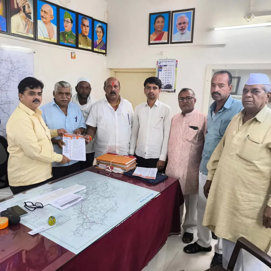 पुनर्वसनाची व्यवस्था करा, तोपर्यंत कारवाई नको:फुलंब्रीतील अतिक्रमण कारवाईविरोधात निवेदन