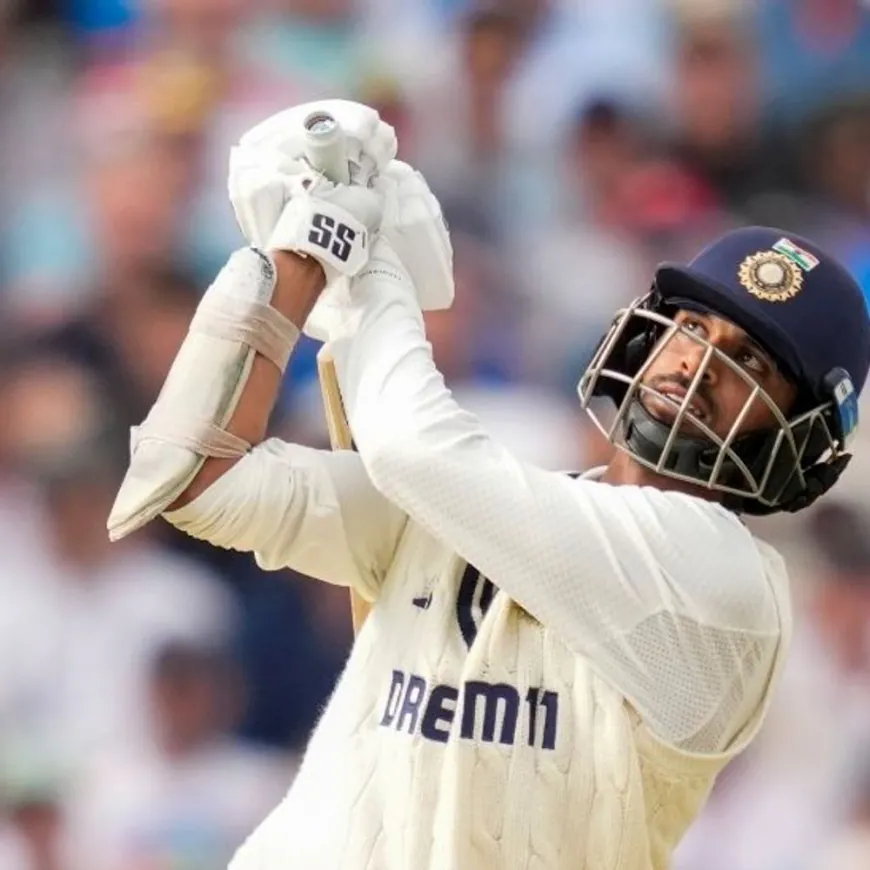 ओव्हल कसोटी - भारताने इंग्लंडला दिले 374 धावांचे लक्ष्य:इंग्लिश टीमने पहिली विकेट गमावली, स्कोअर 50/1; भारताकडून जैस्वालचे शतक