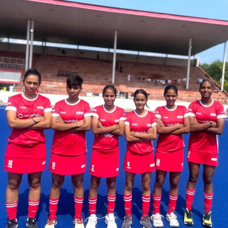 जसिकदीप कौर पंजाब जूनियर महिला हॉकी टीम की कप्तान नियुक्त:पंजाब जूनियर महिला हॉकी टीम नेशनल चैंपियनशिप के लिए रवाना, शहर की 6 लड़कियां टीम में शामिल