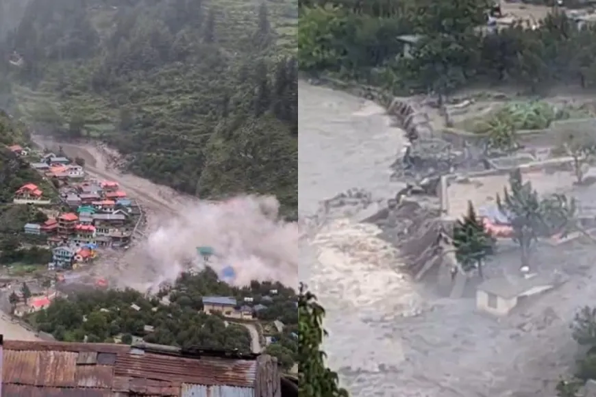 Uttarakhand Flash Flood Horror Caught On Camera: Raging Water Topples Buildings, 4 Killed