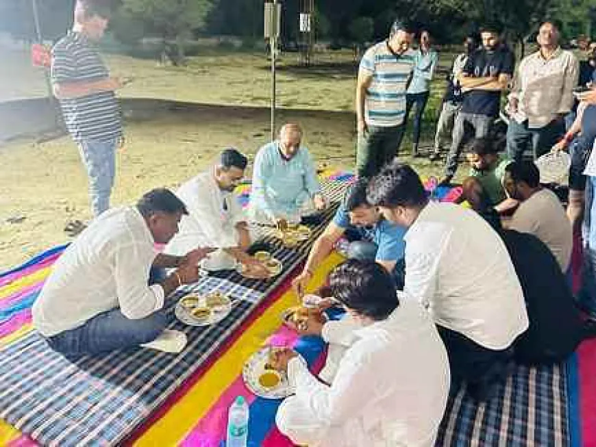 Nagaur News: टोल नाके पर गुजारी रात, यहीं बैठकर खाना भी खाया, मकराना और परबतसर विधायक धरने पर