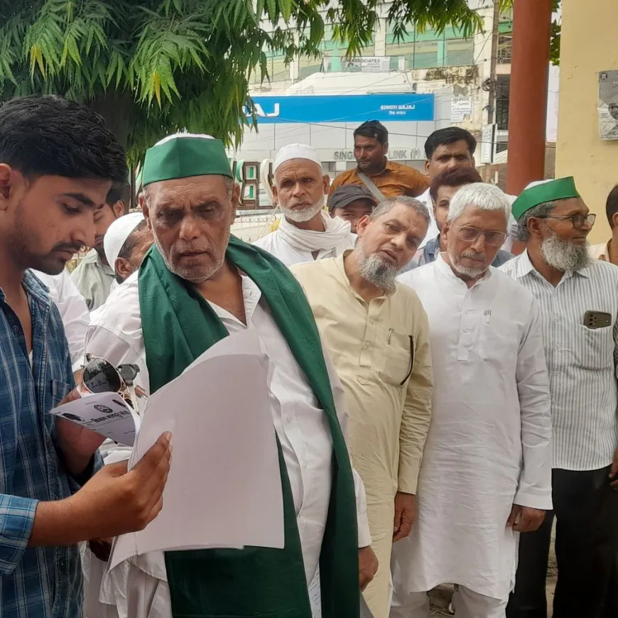 भारतीय किसान मजदूर संघर्ष मोर्चा ने उठाई किसानों की मांगें:जमीन अधिग्रहण पर मुआवजे, प्राइवेट स्कूलों की मनमानी पर रोक की मांग