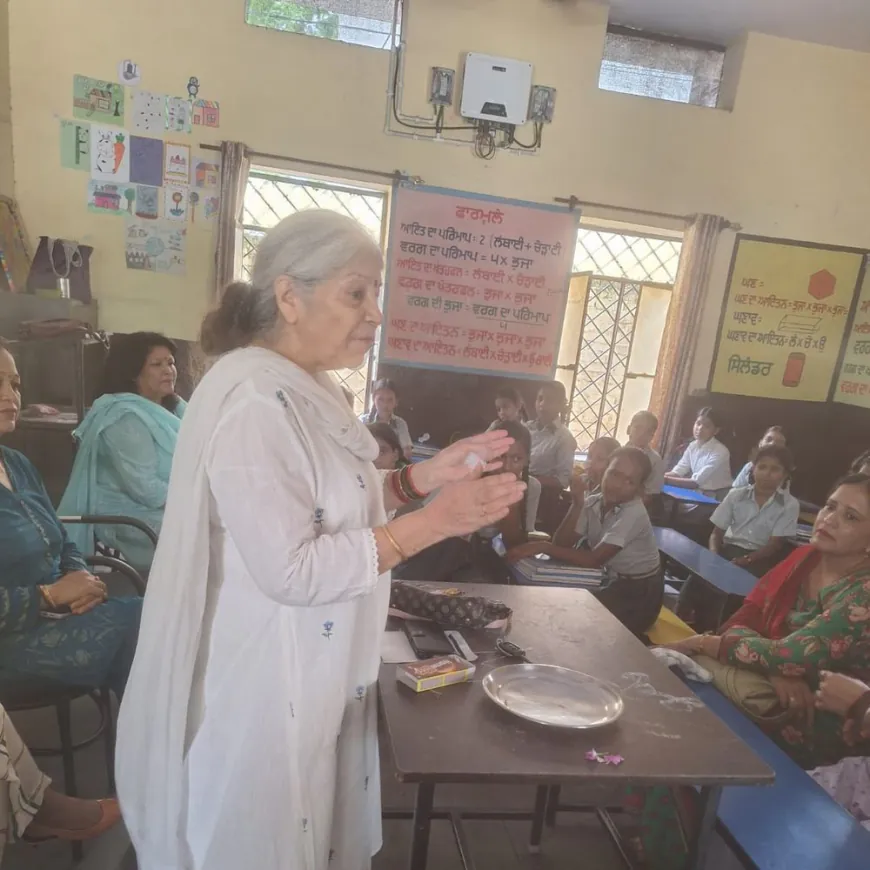 महाजन सभा ने पर्यावरण के बुरे प्रभाव को लेकर किया जागरूक