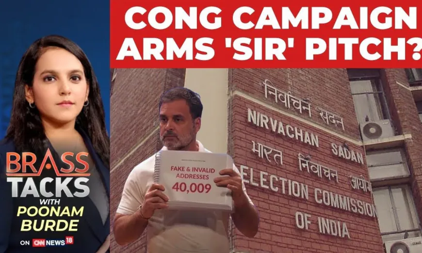 Rahul Gandhi Accuses Election Commission of Voter Fraud Amid Political Turmoil | Brass Tacks