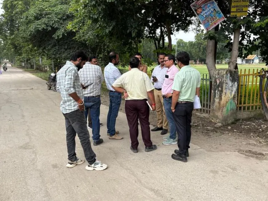 Sirohi News: रूडीप एसई ने सीवरेज कार्यों का किया निरीक्षण, गलत जानकारी देने पर जुर्माना लगाने के आदेश