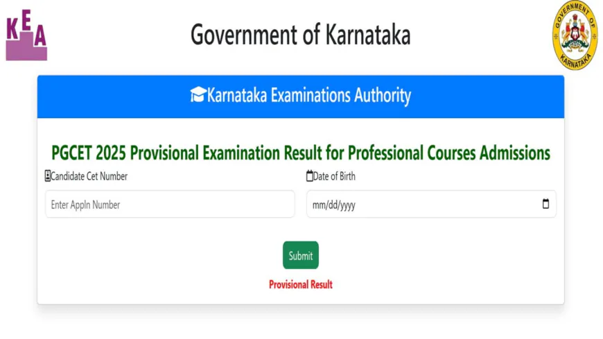 Karnataka PGCET Result 2025 for MBA, MCA out at cetonline.karnataka.gov.in, direct link here