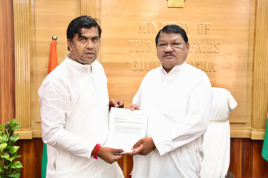Umesh Patel Meets Union Ministers; Raises Issues of DNH & Daman-Diu