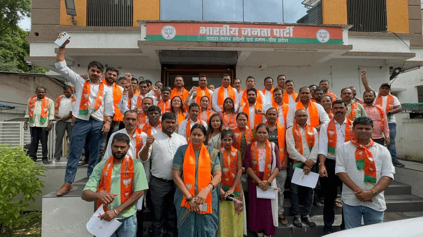 BJP Announces New Silvassa Rural District Committee at Atal Bhavan
