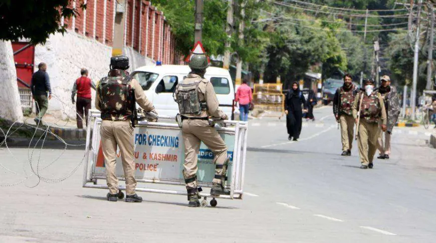 Hundreds protest in Doda against detention of AAP MLA Mehraj Malik