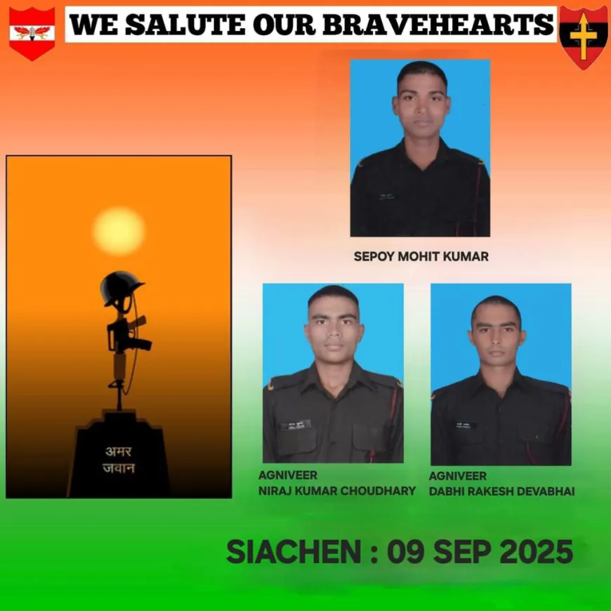 3 soldiers killed as avalanche hits Siachen, Captain has miraculous escape