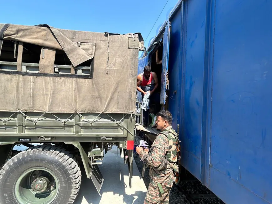 Army sends winter stocking to Kashmir in exclusive freight train